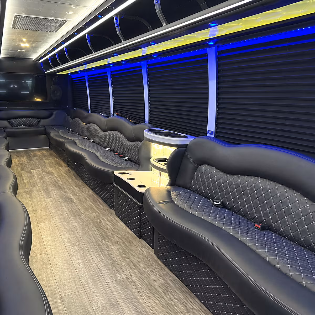 Anchorage anchorage bachelor bachelorette party bus rental party bus interior