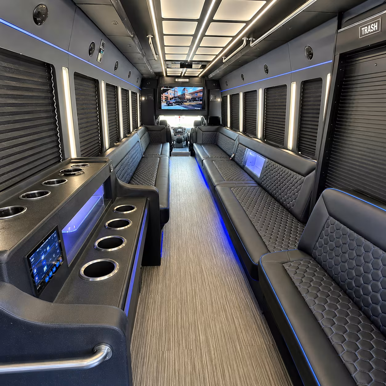 Anchorage anchorage birthday party bus rental party bus interior