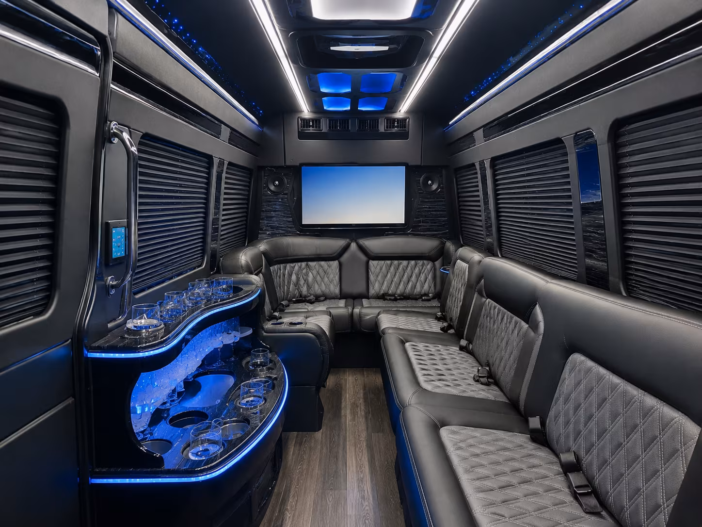 Anchorage anchorage corporate event party bus rental party bus exterior