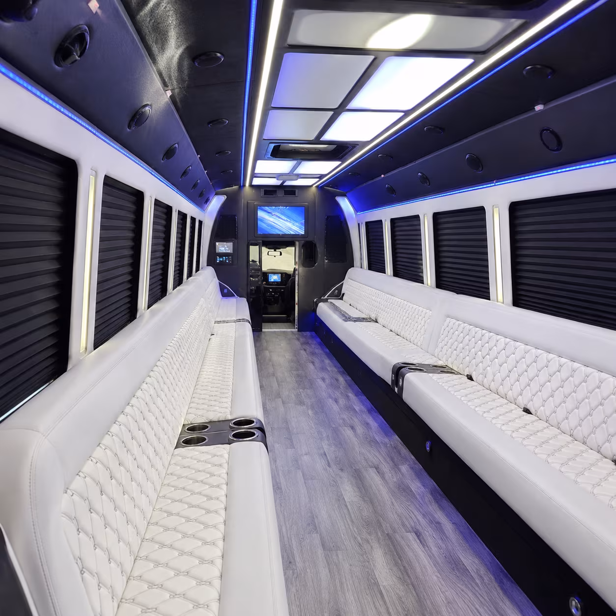 Anchorage anchorage sporting event party bus rental party bus exterior