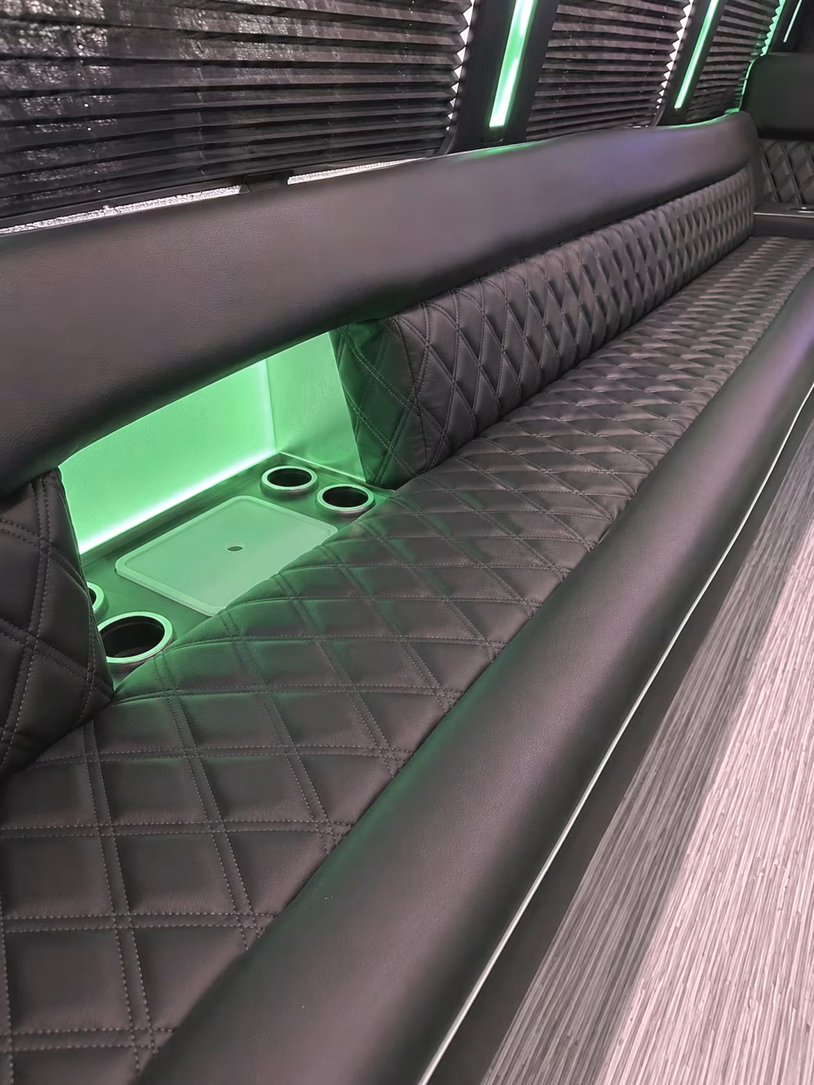Anchorage anchorage sporting event party bus rental party bus interior