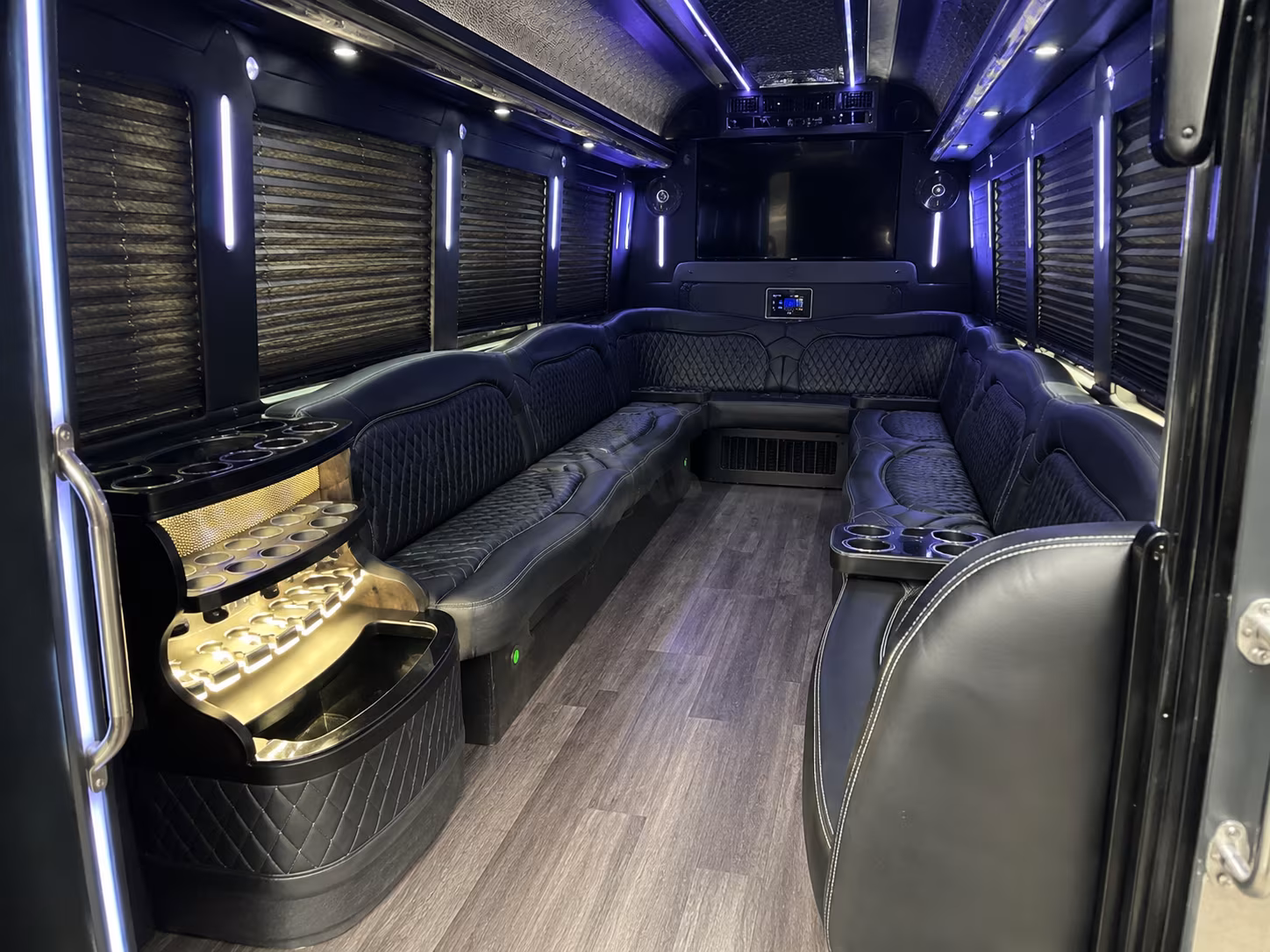 Anchorage anchorage wedding party bus rental party bus exterior
