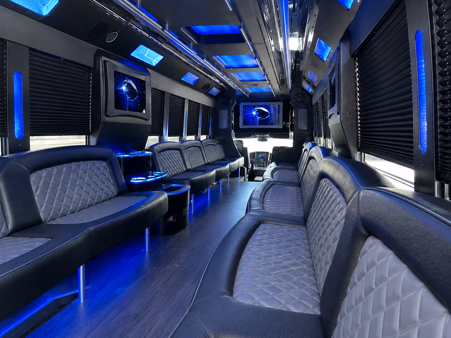 Anchorage Private Event Transportation onboard seating